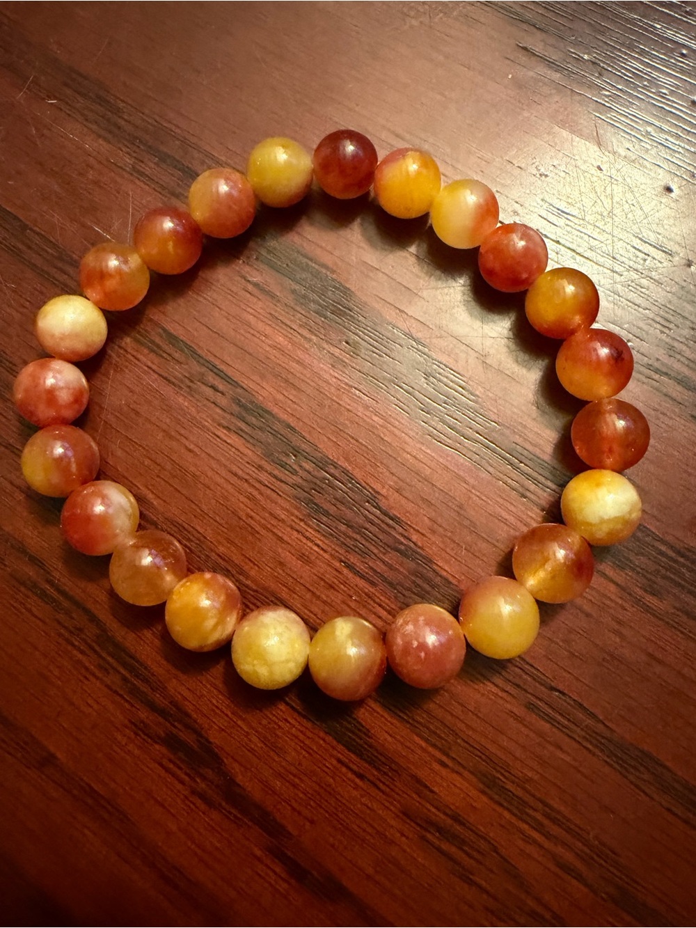 ⭐️2/$15⭐️Carnelian Agate (8mm)